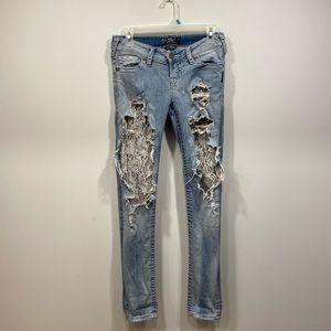 Silver jeans